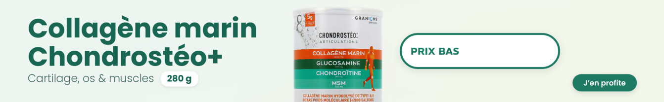 Prix bas Chondrostéo+ Articulations collagène marin