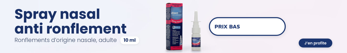 Prix bas Douce Nuit Spray nasal anti ronflement