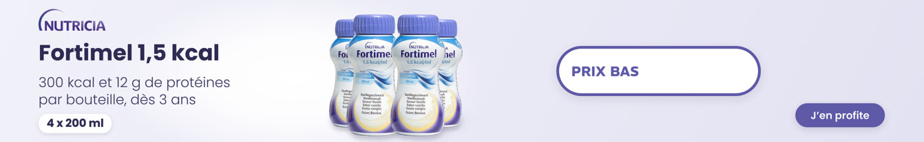 Prix bas Fortimel 1 -5 kcal vanille
