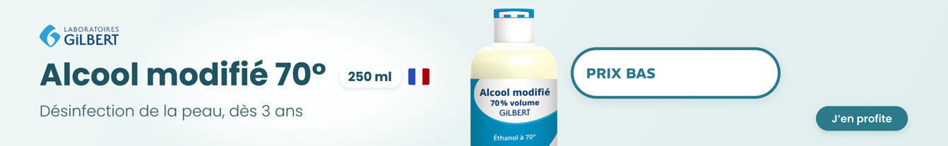 Prix bas Gilbert alcool modifié 70°