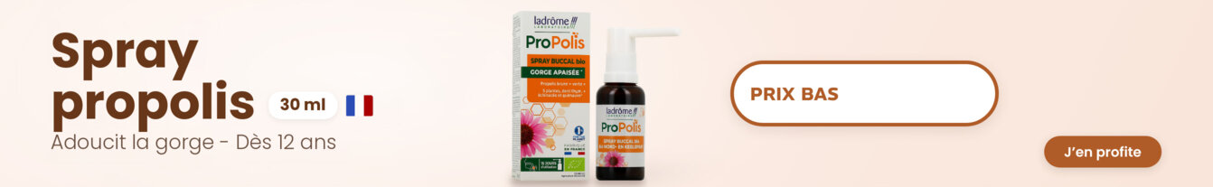 Prix bas propolis spray buccal Ladrome