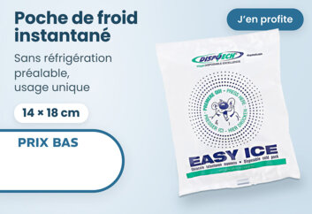 Prix bas Easy Ice poche de froid instantané