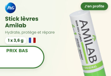 Prix bas stick à lèvres Amilab