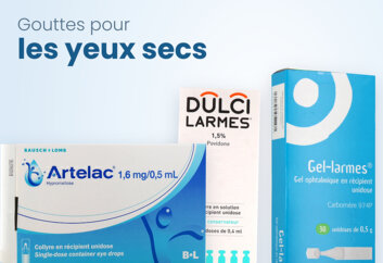 Mea gouttes pour les yeux secs