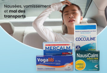 Mea médicaments nausées, vomissement et mal des transports