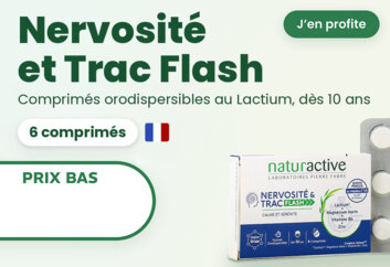 Prix bas Naturactive Nervosité et Trac Flash