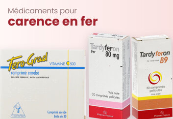 Mea médicaments carence en fer