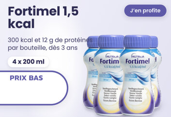Prix bas Fortimel 1 -5 kcal vanille