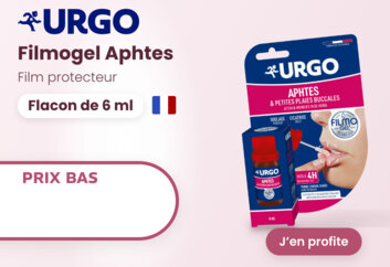 Prix bas Filmogel aphtes Urgo