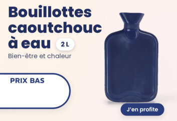 Prix bas bouillottes caoutchouc à eau CED