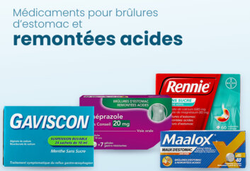 Mea digestion brûlures d'estomac et remontées acides