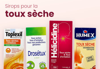 Mea sirops pour la toux sèche
