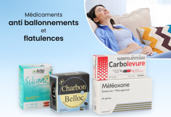 Mea médicaments anti ballonnements et flatulences