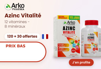 Prix bas Azinc Vitalité gélules multivitamines