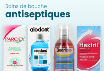Mea bains de bouche antiseptiques