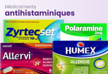 Mea médicaments antihistaminiques allergie