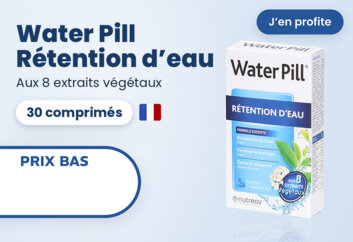 Prix bas Water Pill rétention d'eau 30 comprimés