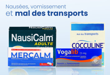 Mea médicaments nausées, vomissement et mal des transports