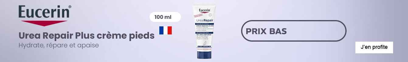Prix bas Eucerin crème pieds