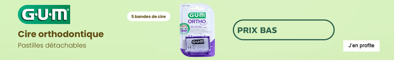Prix bas Gum Ortho cire orthodontique