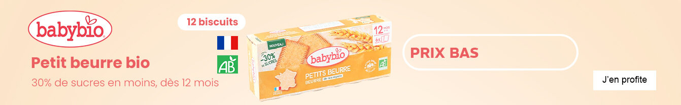 Prix bas Babybio Petits Beurre Bio