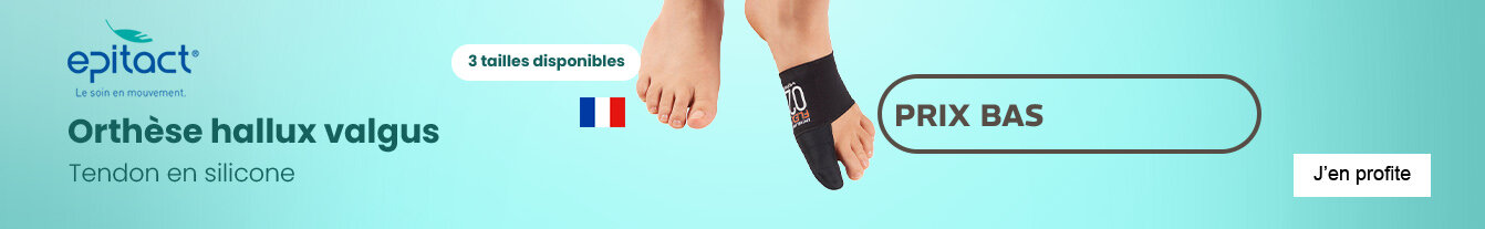 Prix bas orthèse Epitact hallux valgus
