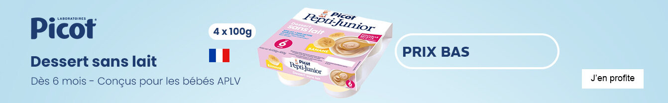 Prix bas Picot Pepti Junior dessert sans lait