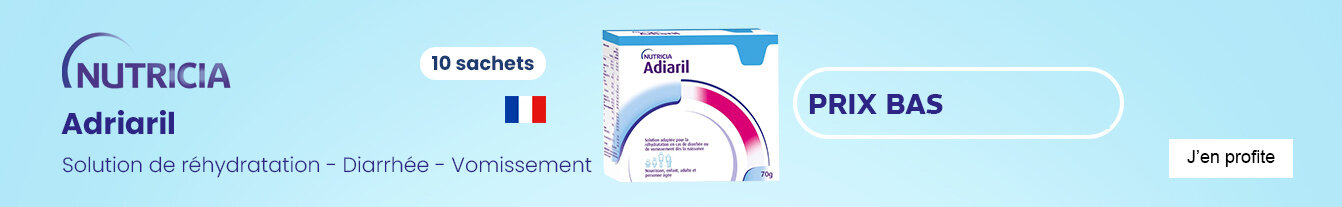 Prix bas adiaril réhydratation