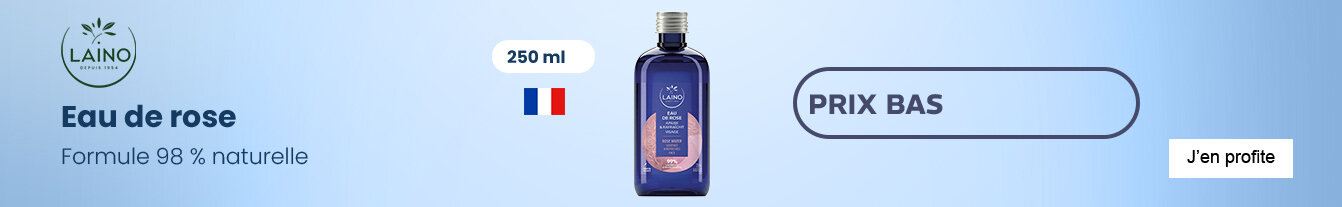 Prix bas eau de rose Laino