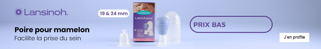 Prix bas Lansinoh Poire pour mamelons Latch Assist