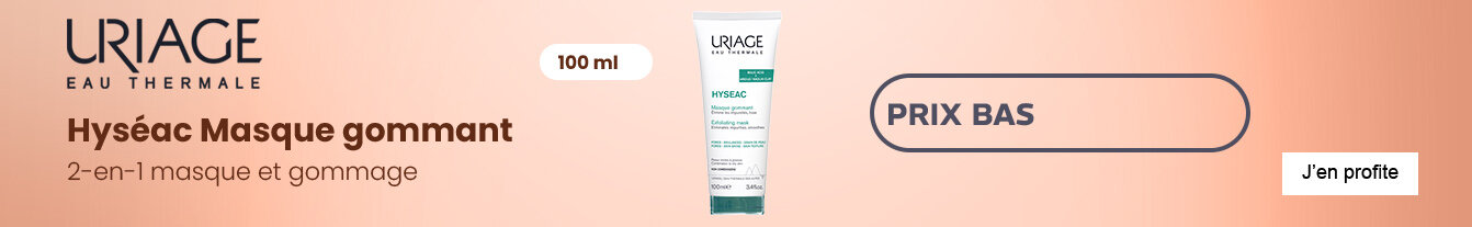 Prix bas Uriage Hyséac Masque gommant
