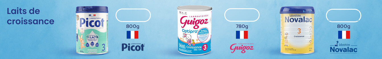 Prix bas Novalac Croissance lait 3ème âge
