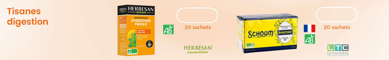 Prix bas Schoum Digestion Tisane Bio
