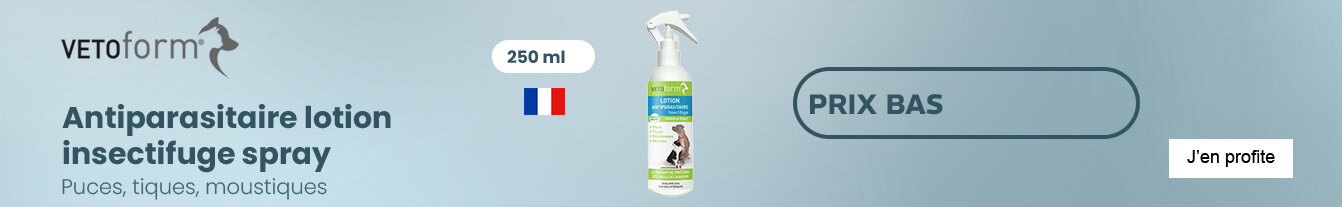 Prix bas Vetoform Antiparasitaire lotion insectifuge spray