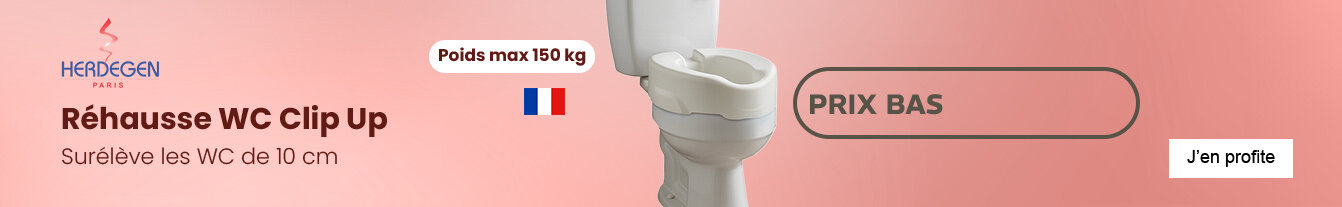 Prix bas Réhausse WC Clip Up