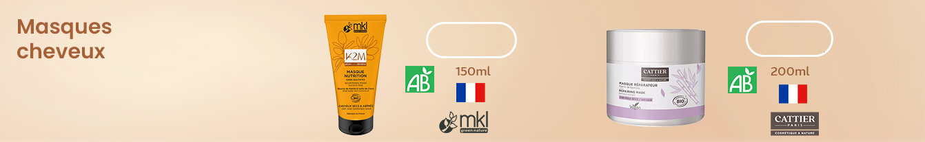 Prix bas Masque bio nourrissant MKL