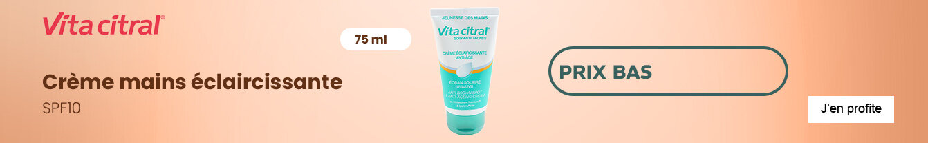 Prix bas Vita Citral crème mains