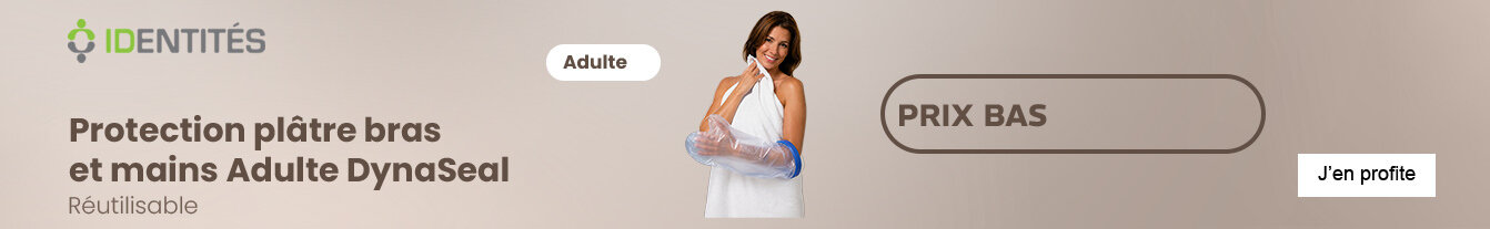 Prix bas Protection plâtre bras et mains Adulte DynaSeal