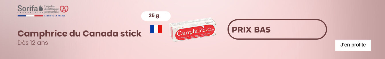 Prix bas Camphrice du Canada stick