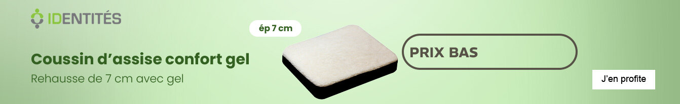 Prix bas Coussin d'assise confort gel