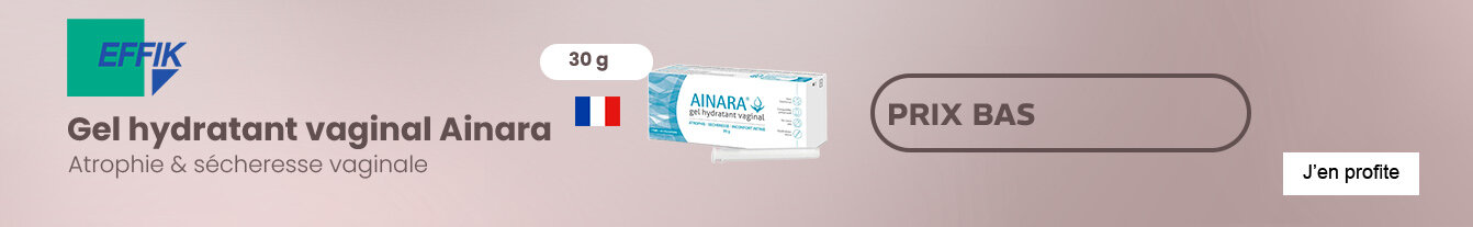 Prix bas Ainara gel hydratant vaginal Effik