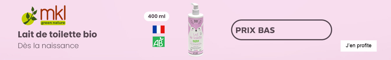 Prix bas lait de toilette bio MKL