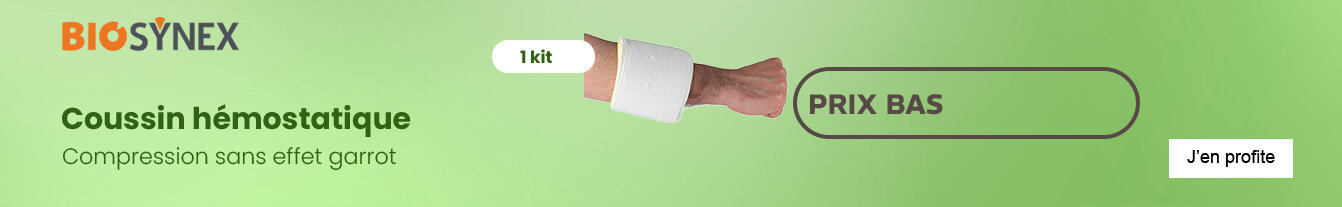 Prix bas coussin hémostatique