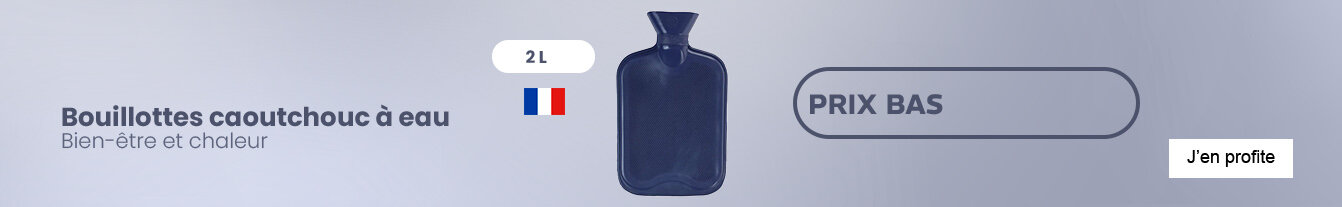 Prix bas bouillottes caoutchouc à eau CED