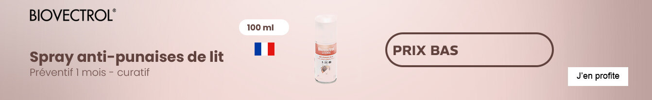 Prix bas Biovectrol Spray anti punaises de lit