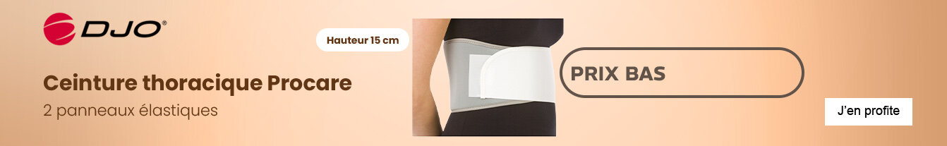 Prix bas ceinture thoracique Procare