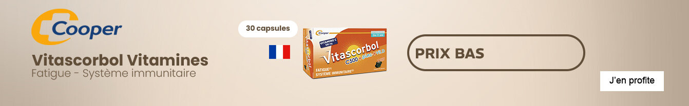 Prix bas Vitascorbol Vitamines Cooper