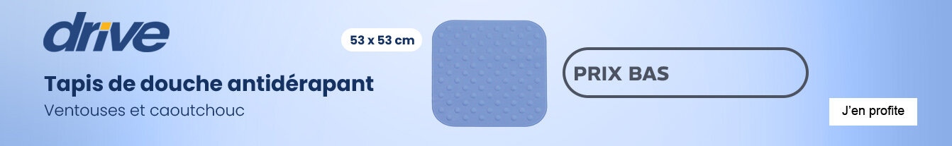 Prix bas Tapis de douche antidérapant Medtrade