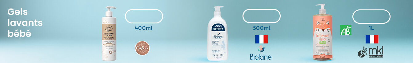 Prix bas Gifrer Bébé gel lavant corps et cheveux