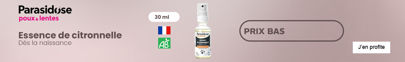 Prix bas Parasidose essence de citronnelle